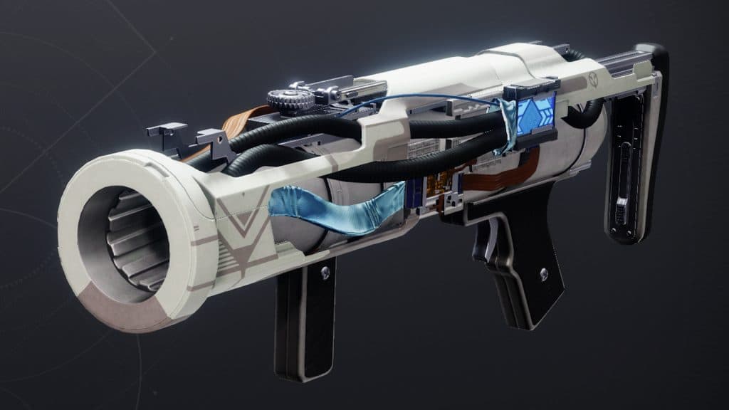 The VS Velocity Baron grenade launcher in Destiny 2.