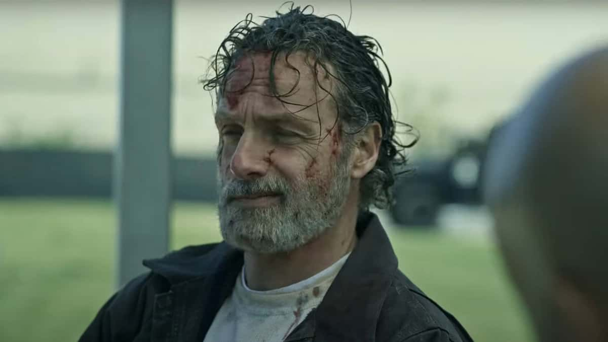 Andrew Lincoln as Rick Grimes in The Walking Dead: The Ones Who Live