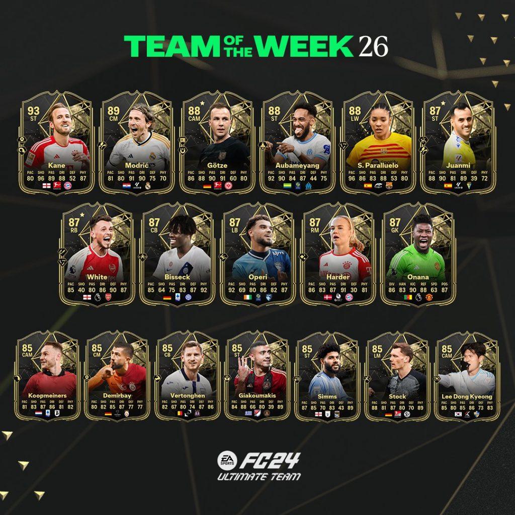 EA FC 24 TOTW 26