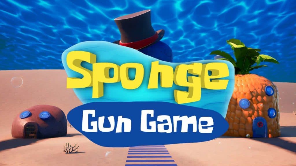 Sponge Gun Game Creative Map