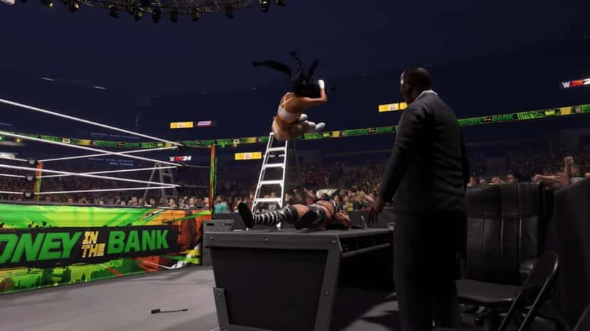 WWE 2K24: How to put your opponent through the announce table - Dexerto