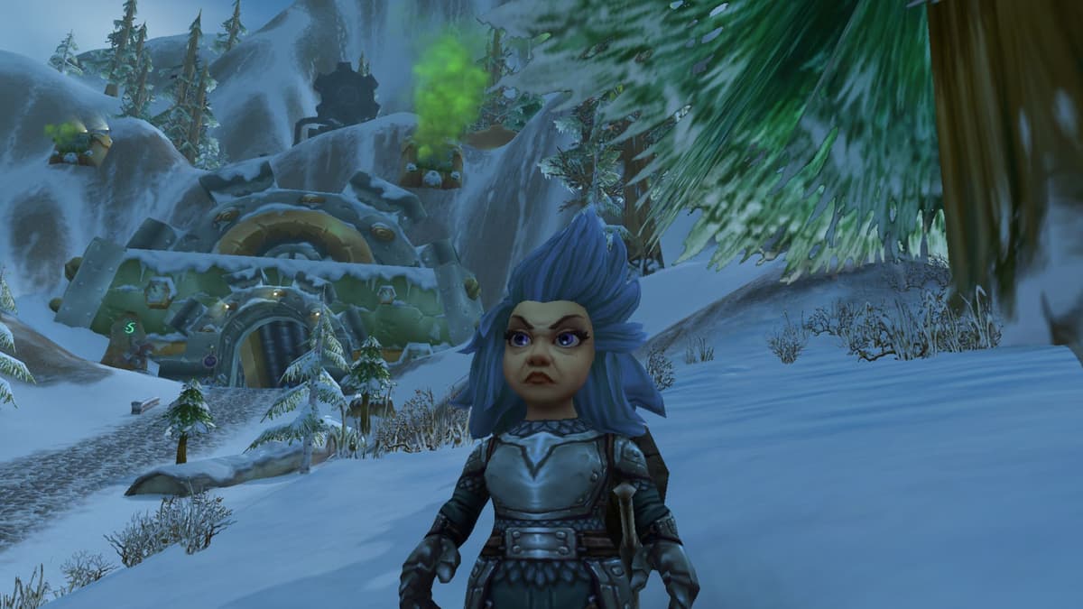 Gnome Warrior World of Warcraft.