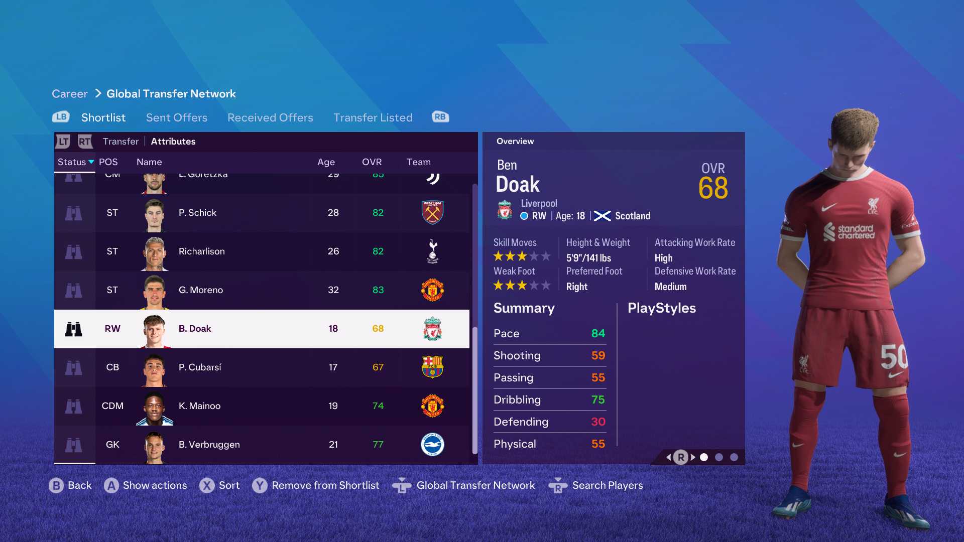 ea fc loan ben doak