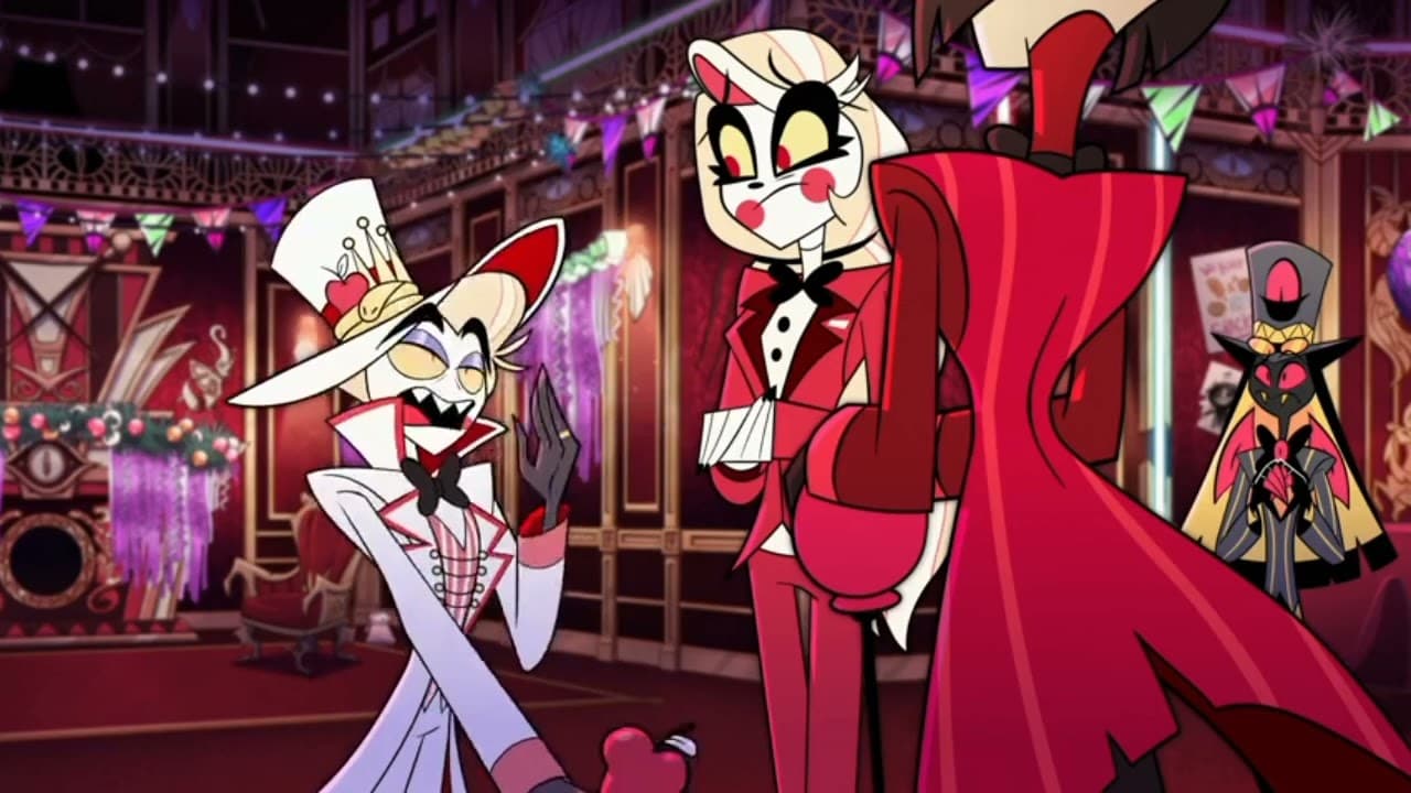 Lucifer and Lillith in Hazbin Hotel