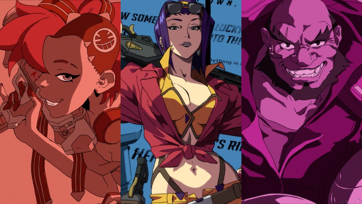 Faye Valentine Ashe, Jet Black Mauga and Ed Sombra OW2 skins