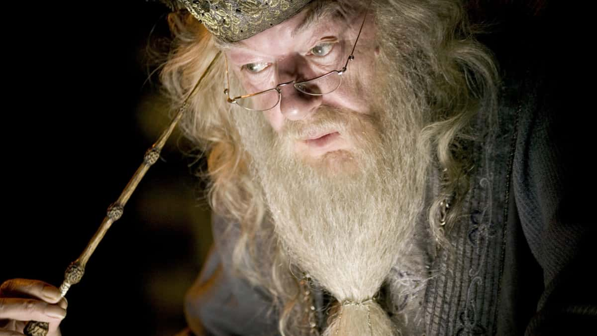 Michael Gambon as Dumbledore