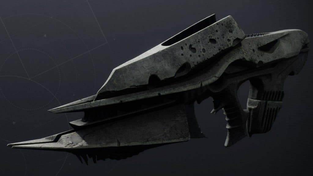 Necrochasm Exotic Auto Rifle in Destiny 2.