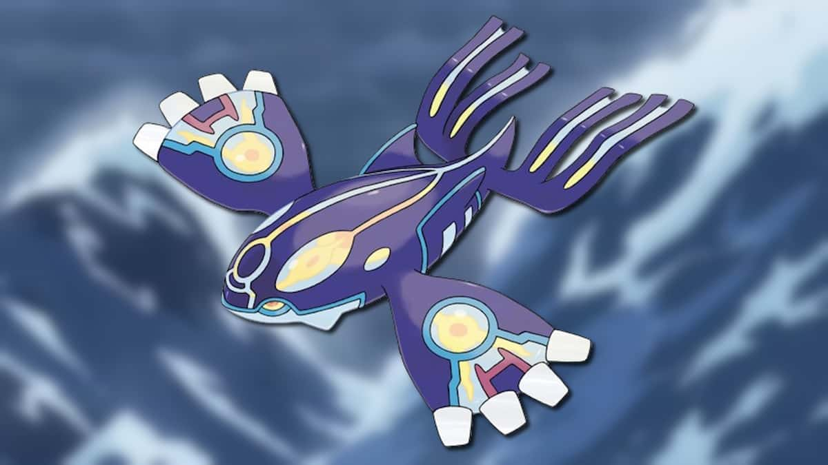 Pokemon Go Primal Kyogre official art