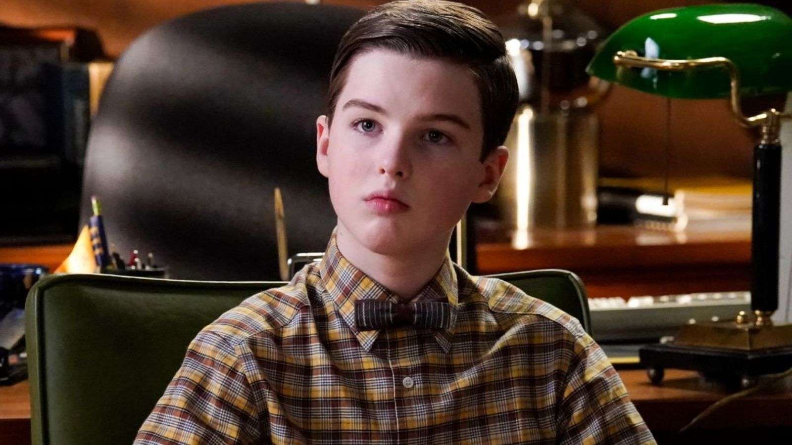 Iain Armitage as Sheldon Cooper in Young Sheldon