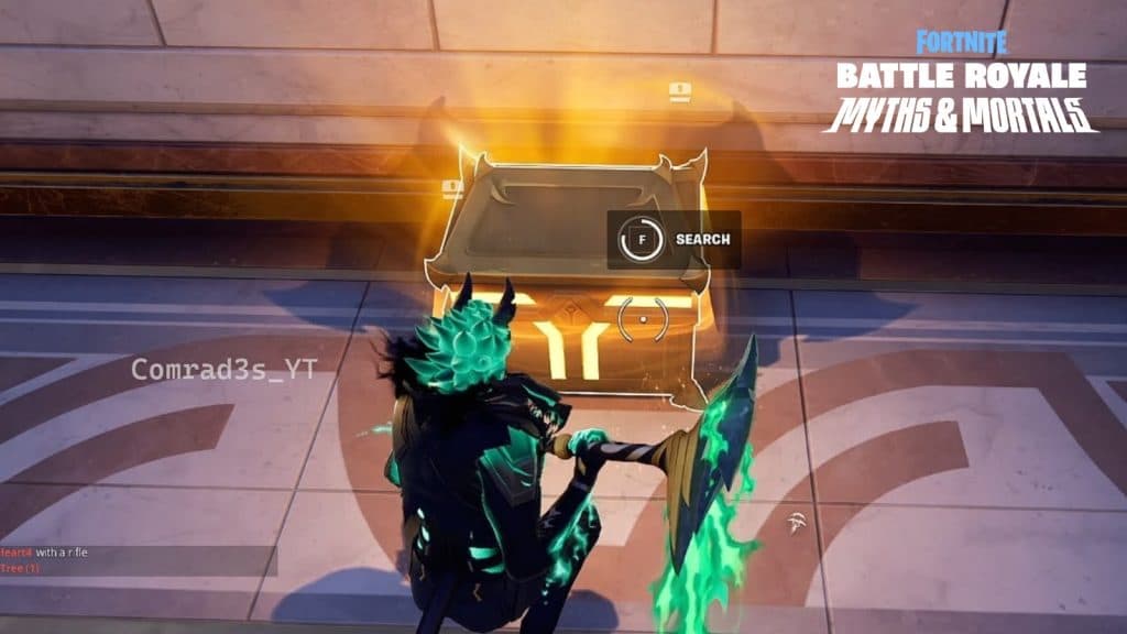 Underworld chest in Fortnite Chapter 5 Season 2