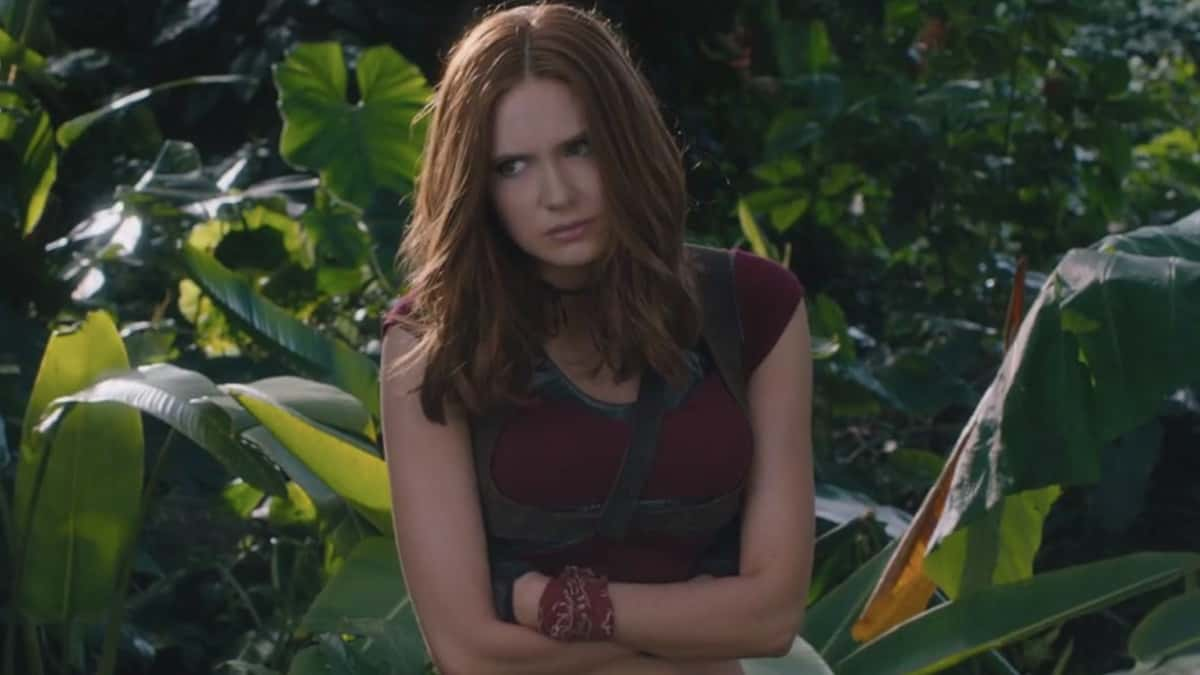 Karen Gillan in Jumanji: Welcome to the Jungle