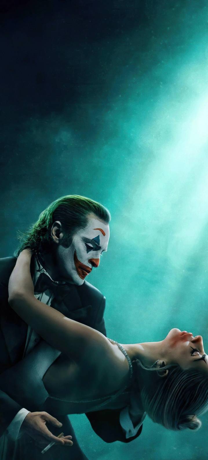 Joaquin Phoenix and Lady Gaga as Joker and Harley Quinn in Joker 2 poster