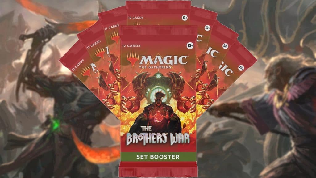 MTG Brother's war packs