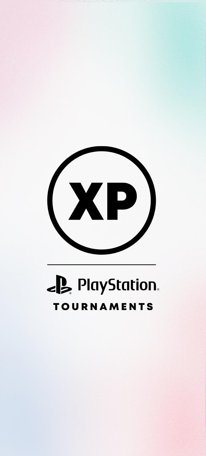 PlayStation tournaments xp with game logos