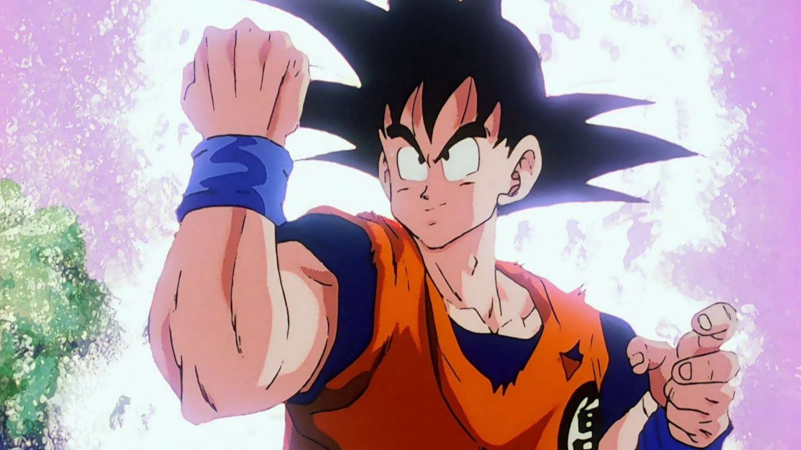 Goku doing the Genki Dama in Dragon Ball