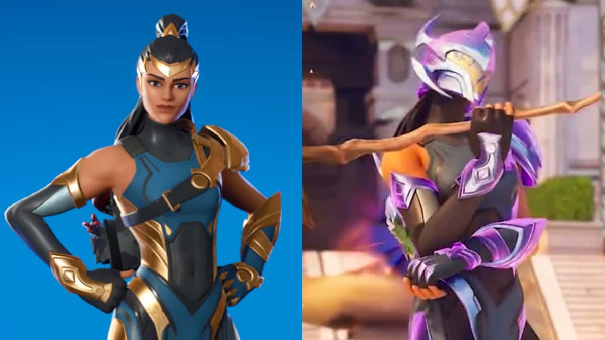 Fortnite Odyssey skin and Ranked Styles.