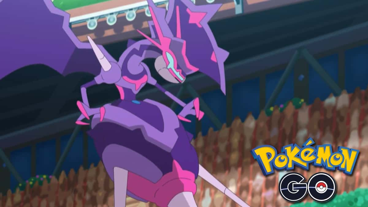 Naganadal in Pokemon Sun anime fighting alongside Ash.