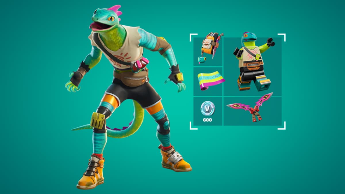 Fortnite Sun & Scales Starter Pack during Chapter 5 Season 4.