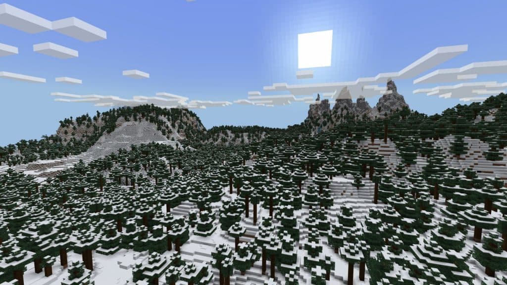 Minecraft winter seed