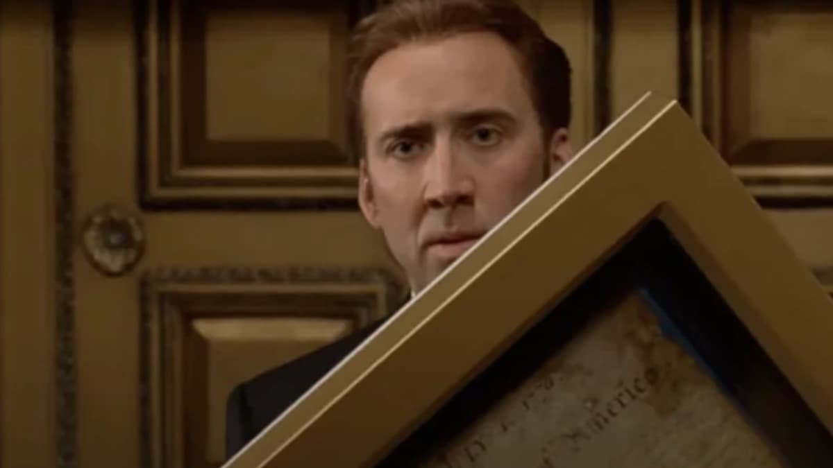 Nicolas Cage in National Treasure