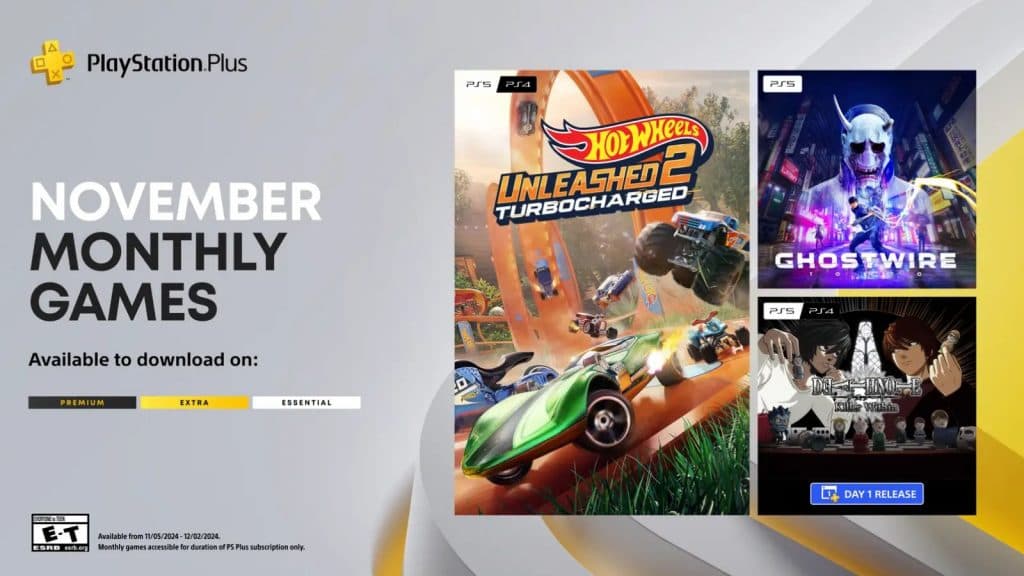 PlayStation Plus monthly games