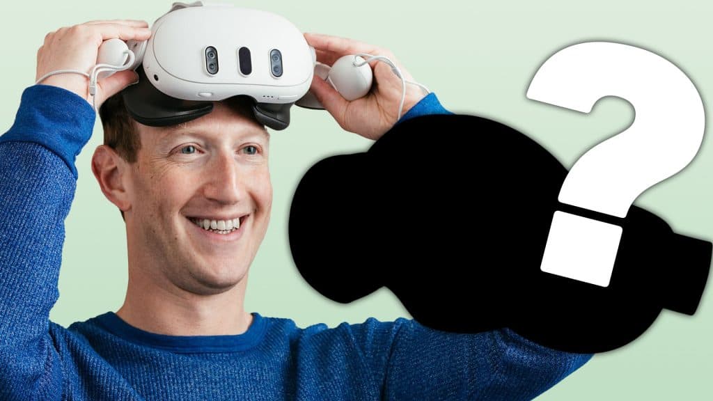 Zuckerburg with unknown headset