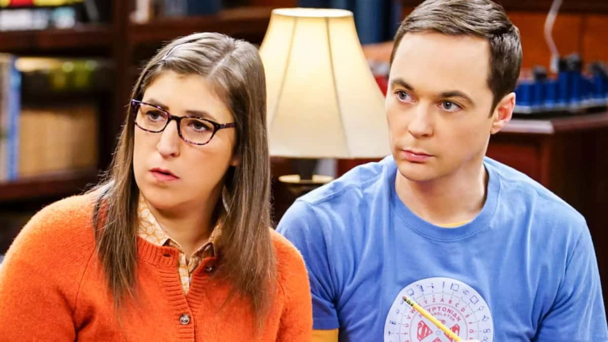 Sheldon and Amy Cooper in The Big Bang Theory