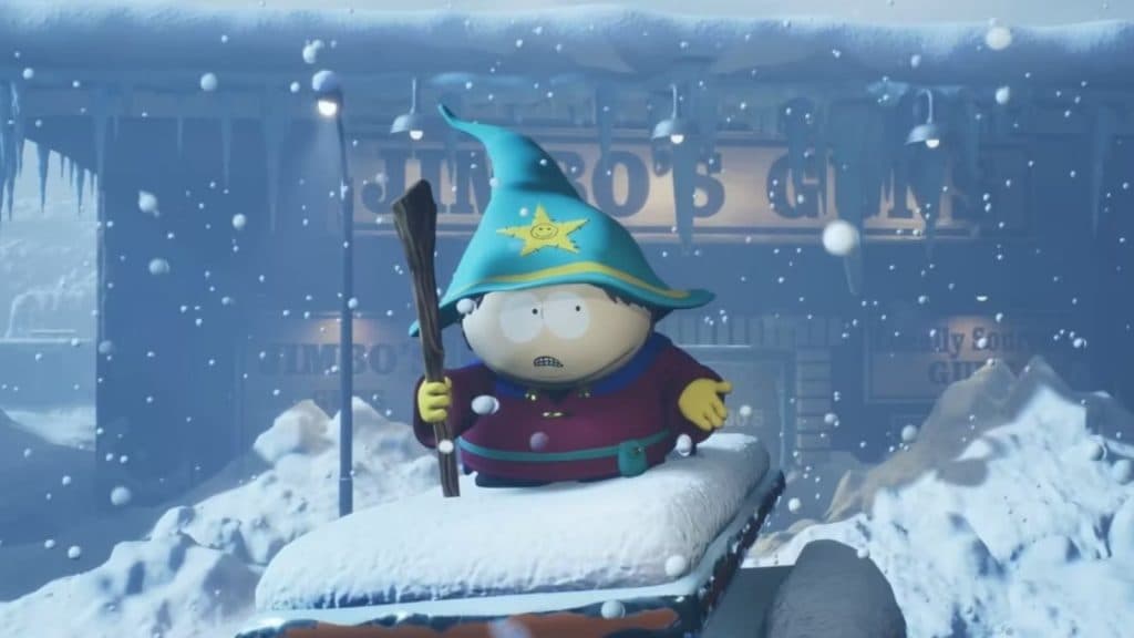 An image of South Park: Snow Day gameplay.