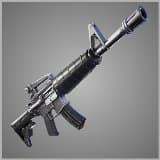 Fortnite Assault Rifle weapon.