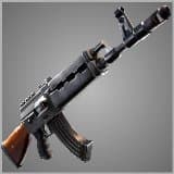 Fortnite Heavy Assault Rifle weapon.