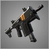 Fortnite Rapid Fire SMG weapon.