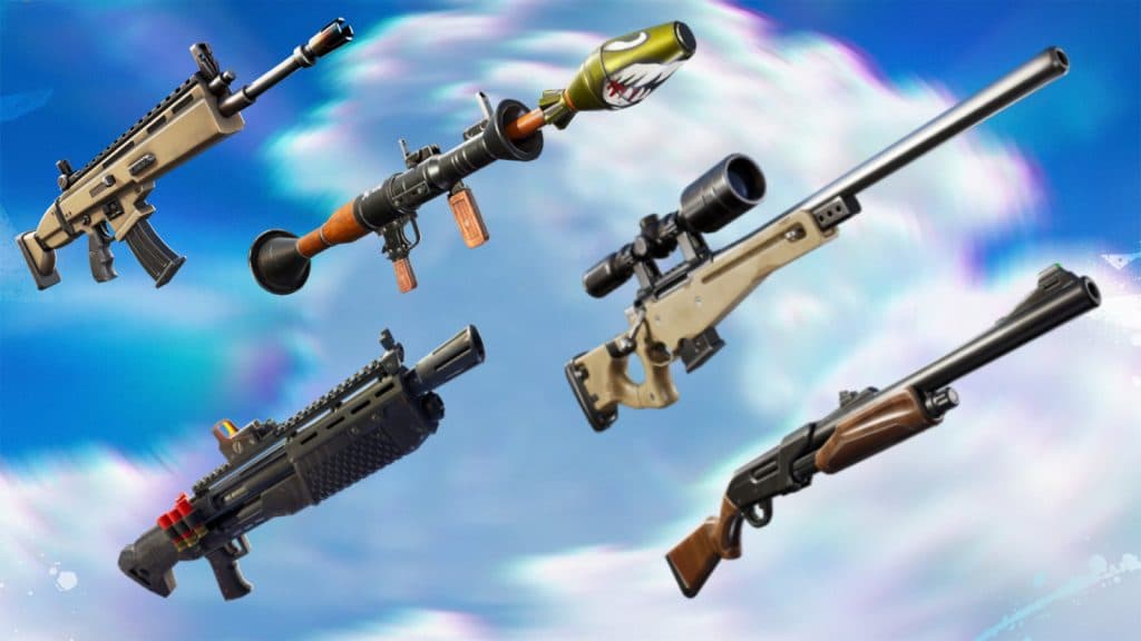 Fortnite S-Tier weapons in the throwback Chapter 2 Remix season.