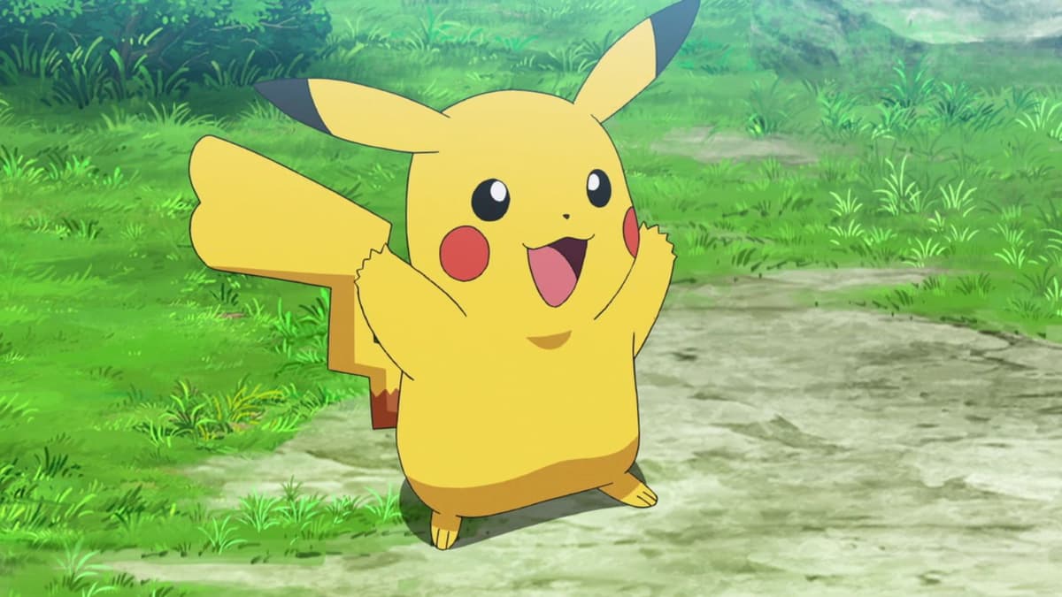 Pikachu from Pokemon anime.