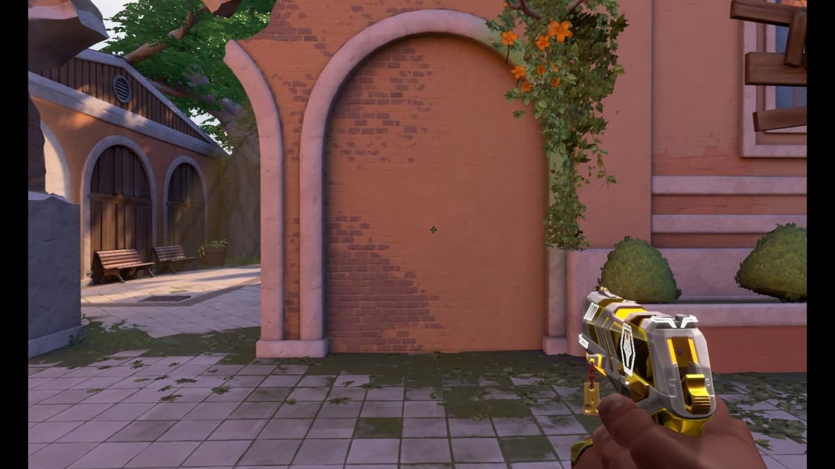 A screenshot of Jinggg's Valorant crosshair