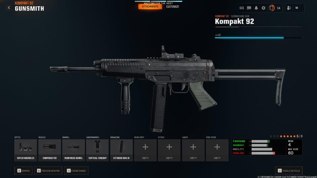 The best Kompakt 92 loadout in Call of Duty: Warzone.