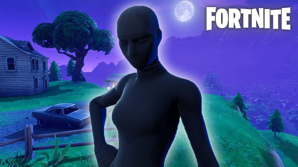 Fortnite all black skin