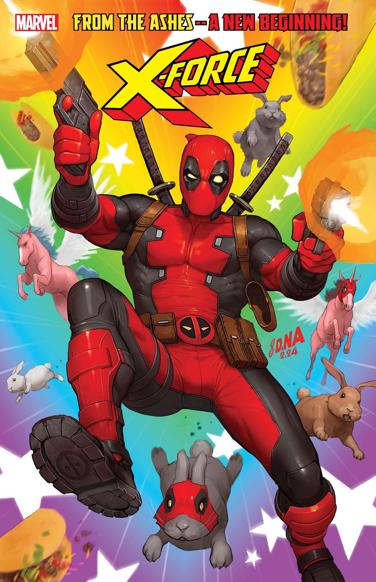 X-Force #1 David Nakayama Deadpool Foil Variant