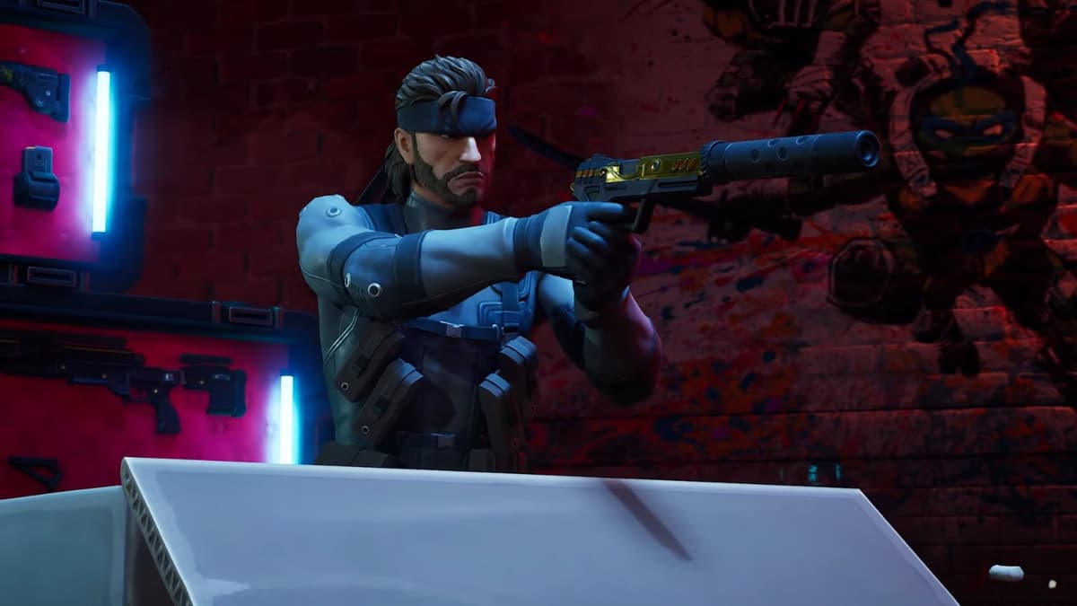 Solid Snake in Fortnite