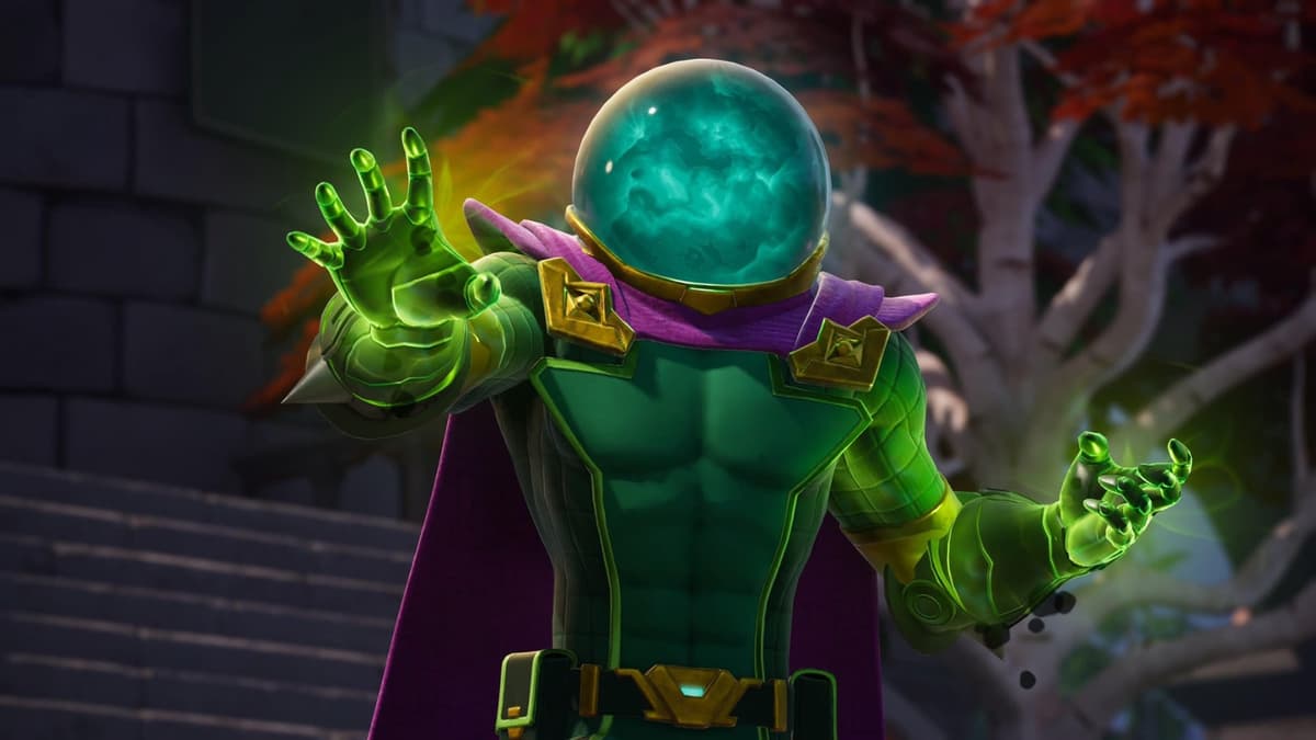 Mysterio skin in Fortnite