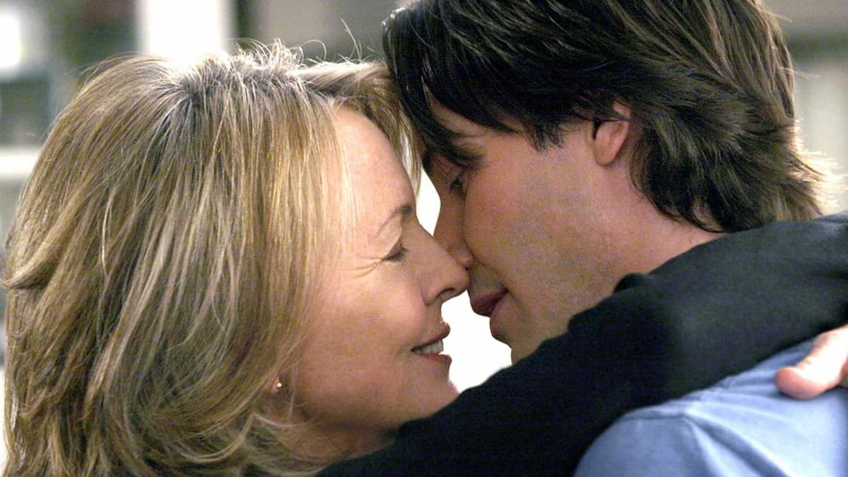 Keanu Reeves and Diane Keaton in Something's Gotta Give