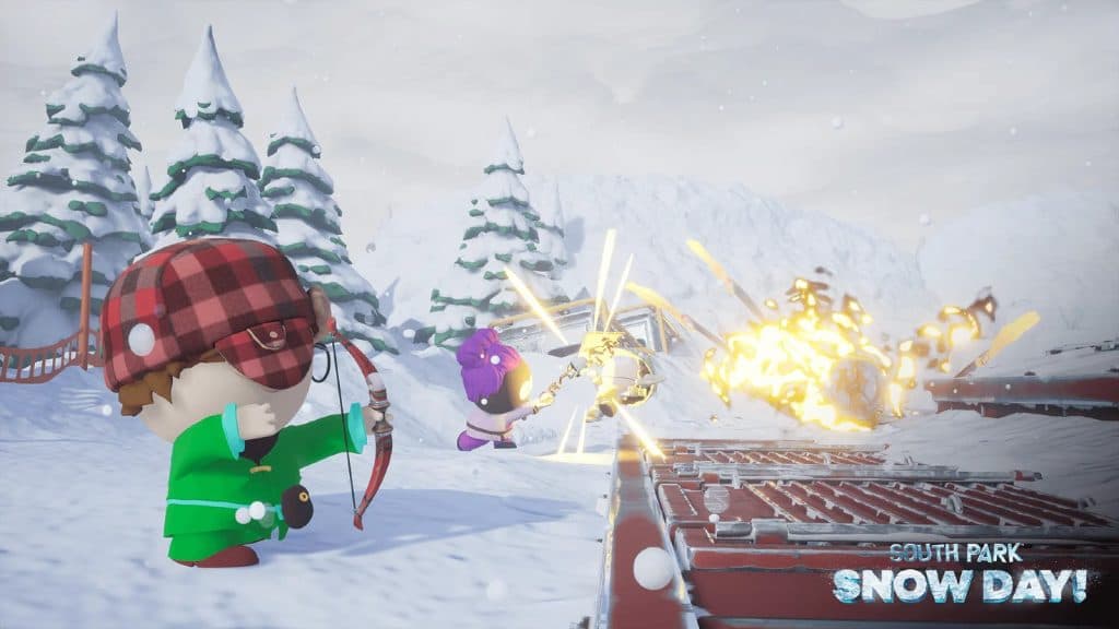 An image of South Park: Snow Day gameplay.