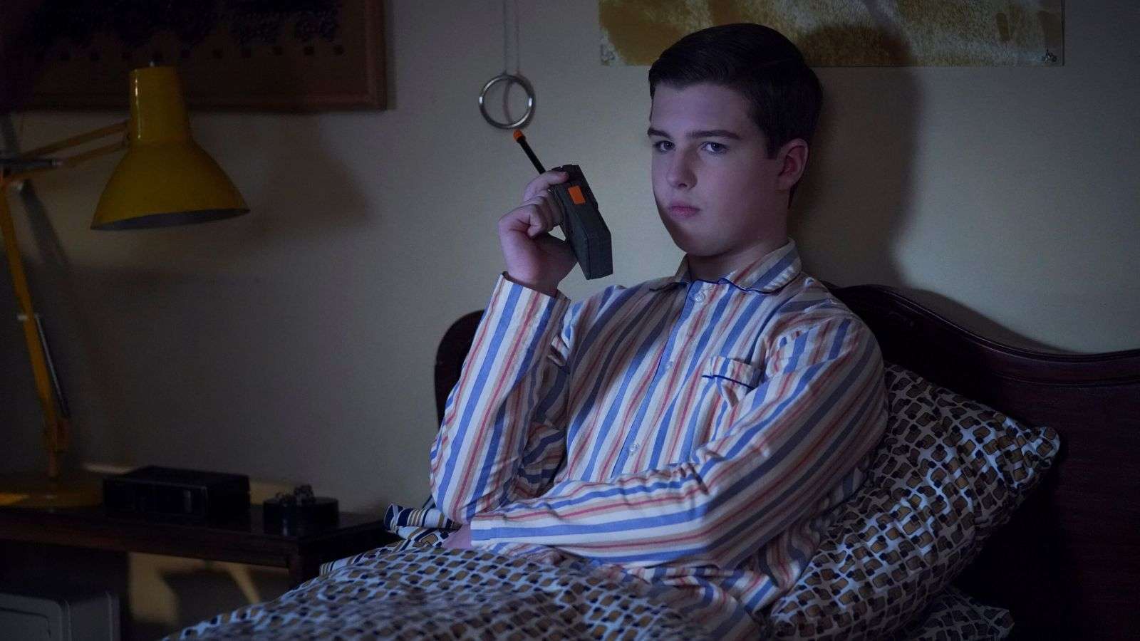 Iain Armitage as Sheldon in Young Sheldon