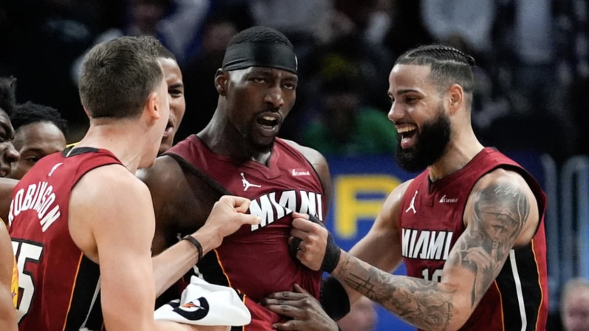 Bam Adebayo hit a clutch, game-winning shot vs. the Pistons. Heat fans went berserk as a result.