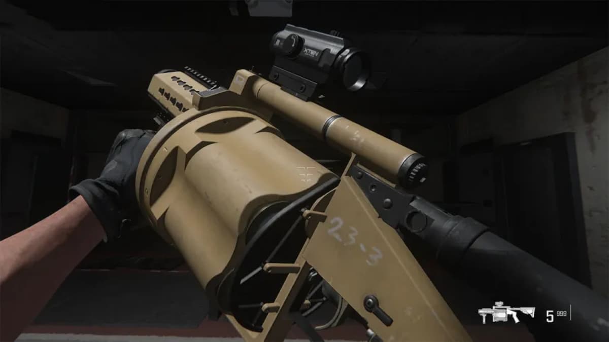 MW3 grenade launcher