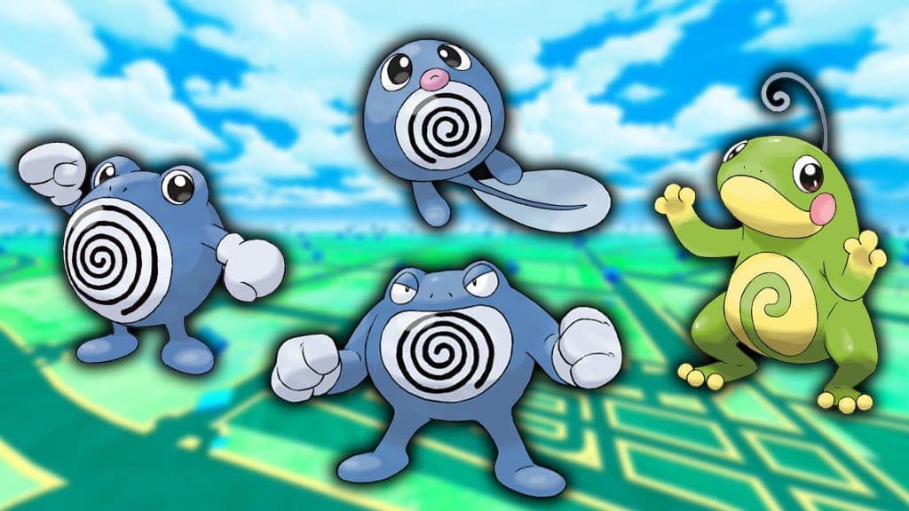 poliwag poliwhirl poliwrath politoed pokemon