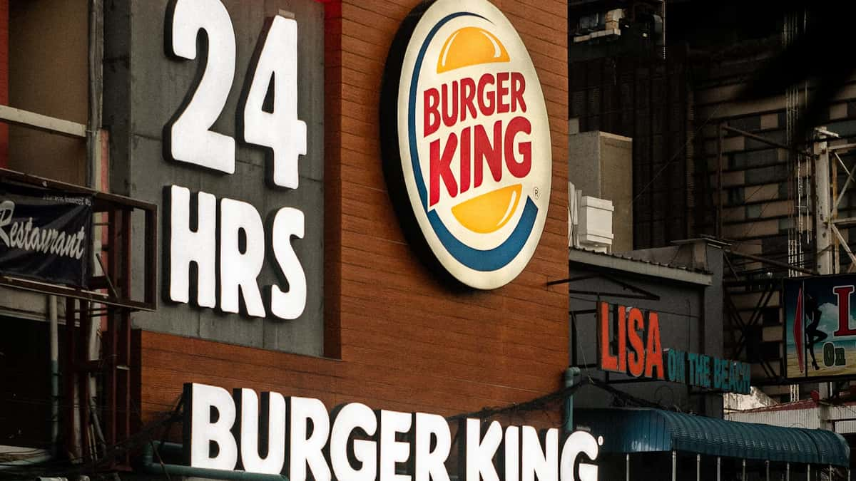 Burger King sign