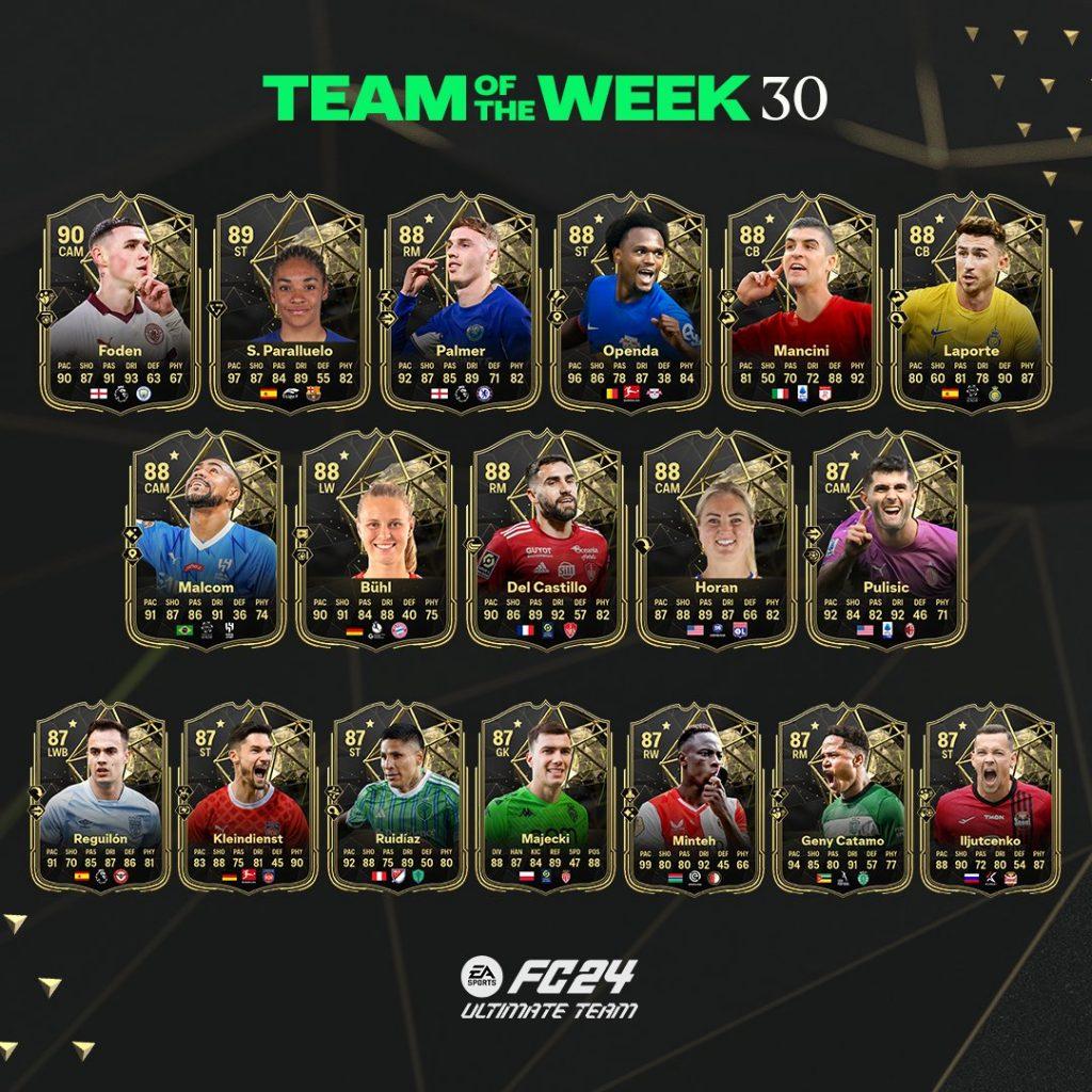 EA FC 24 TOTW  30