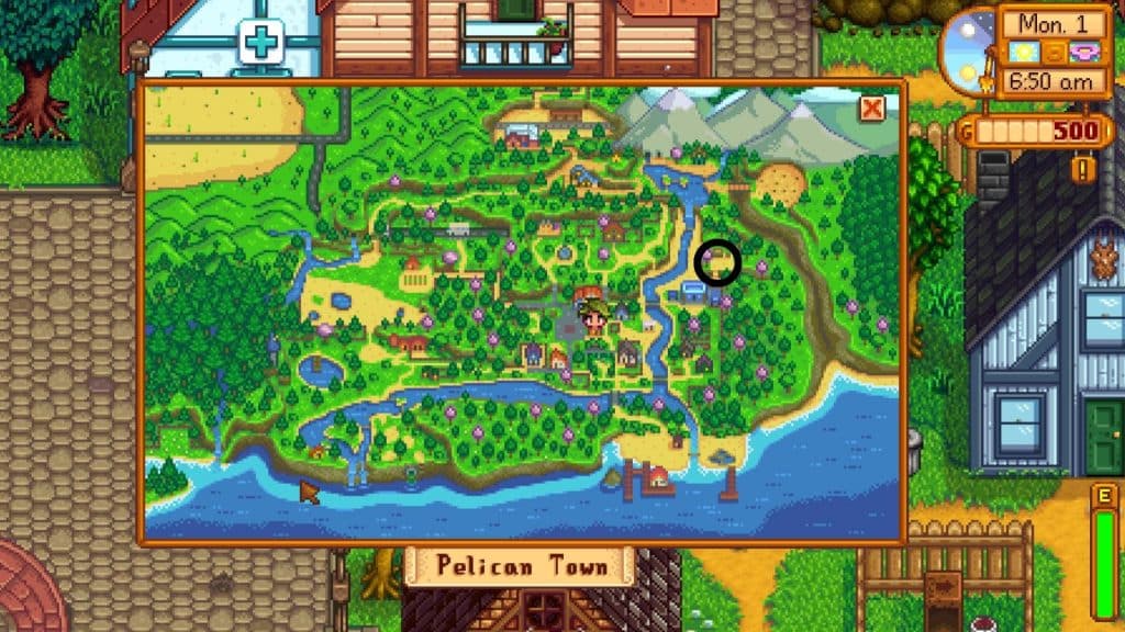 Stardew Valley 1.6 update bookseller location