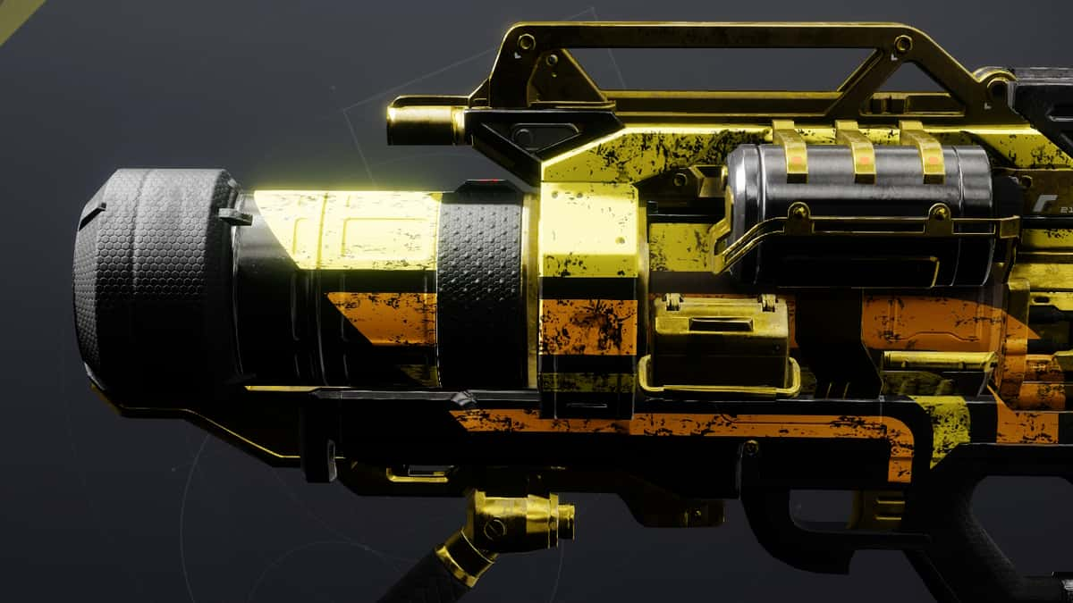 Crux Termination IV, an Arc Rocket Launcher in Destiny 2.