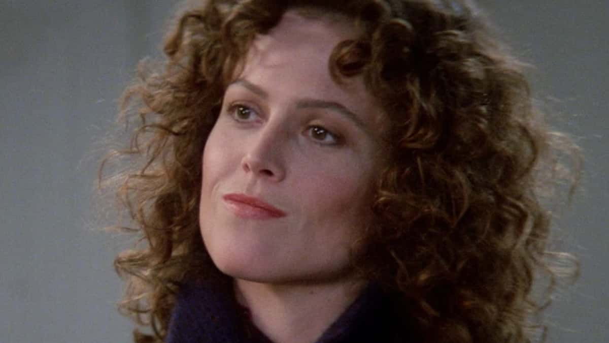 Dana Barrett (Sigourney Weaver) in Ghostbusters.